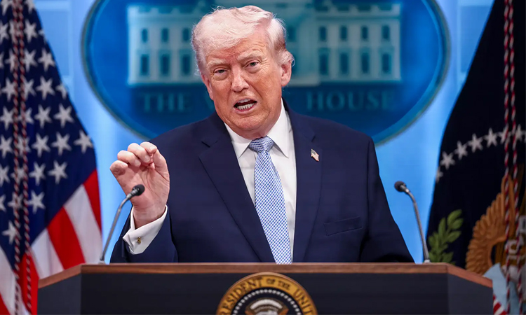 Trump insists inflation surge 'short term,' policies working