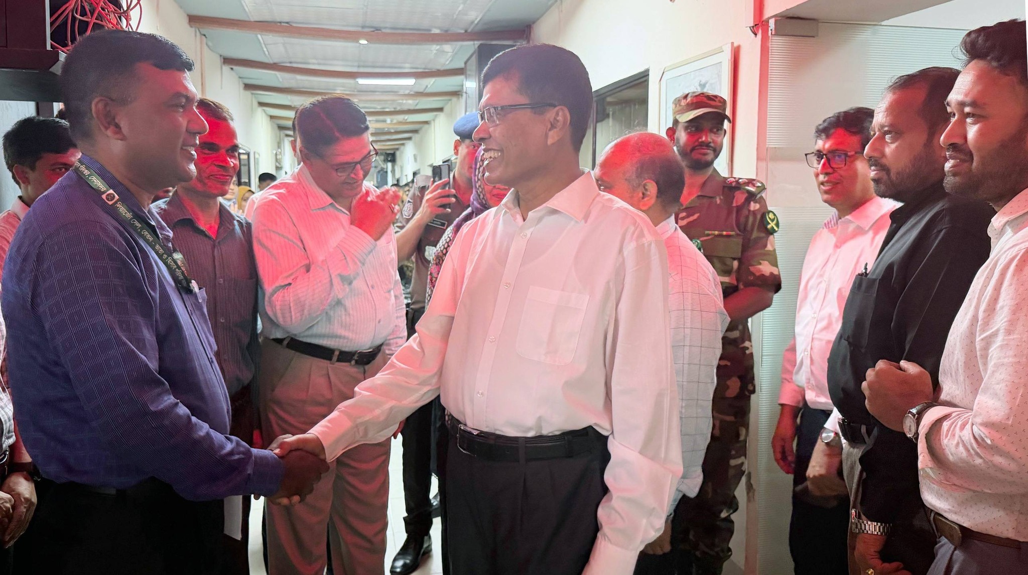 CAG visits DFD offices marking special service week