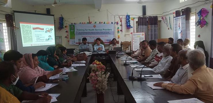 Training, advocacy meeting held in Mollahat to cut deaths from heart disease, stroke