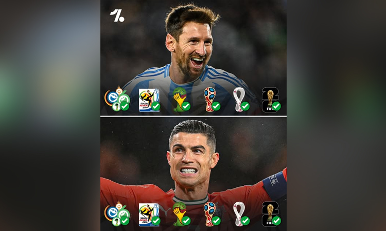 The last dance: Messi and Ronaldo get ready for sixth and final World Cup