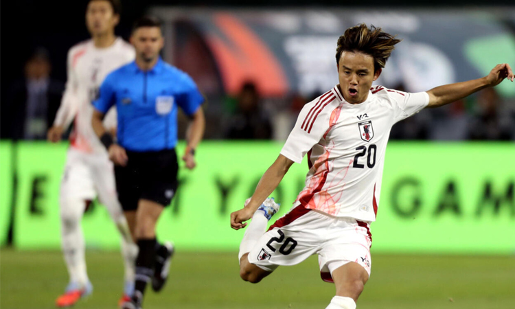 Kubo vows to lead Japan at World Cup with Mitoma out