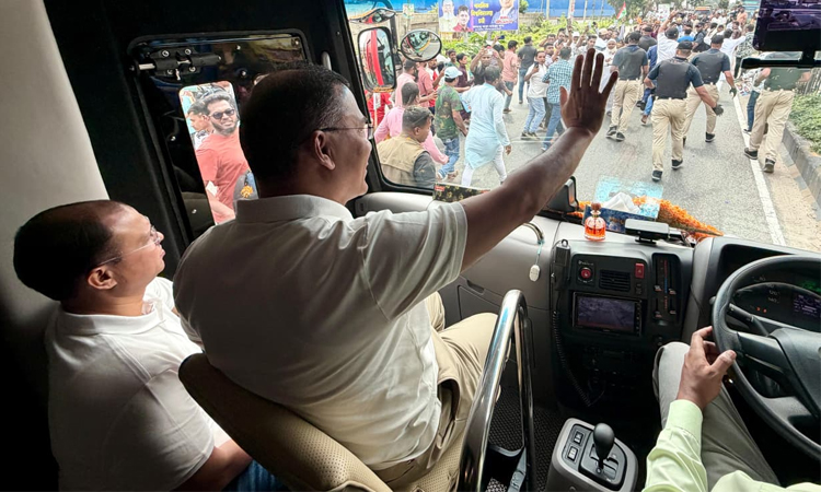 PM arrives in Chandpur