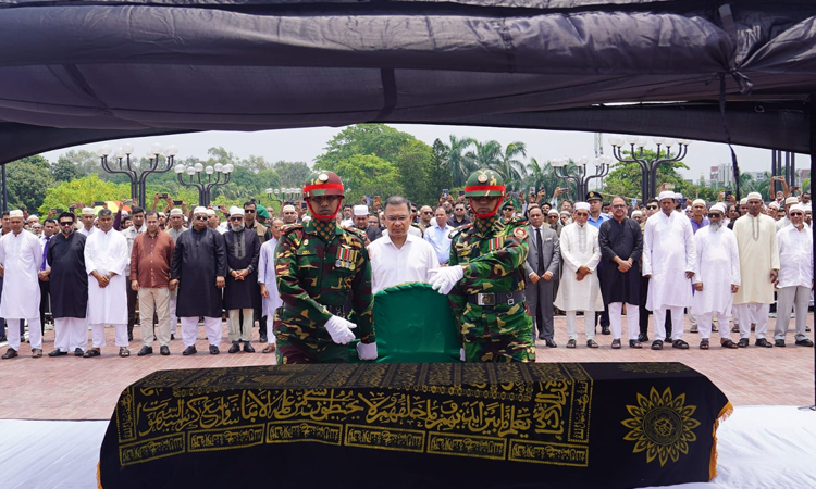 PM attends Namaj-e-Janaza of ex-state minister Mizanur Rahman Sinha
