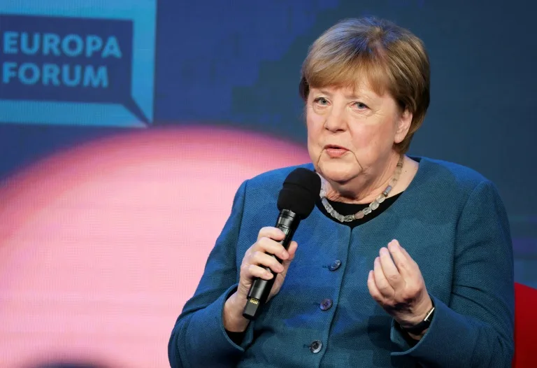 Merkel urges Europe to use diplomatic weight to end Ukraine war