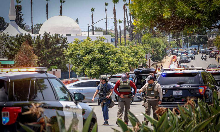 Three killed in San Diego mosque shooting, both suspects dead