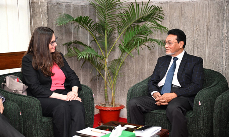 US delegation meets JS Chief Whip