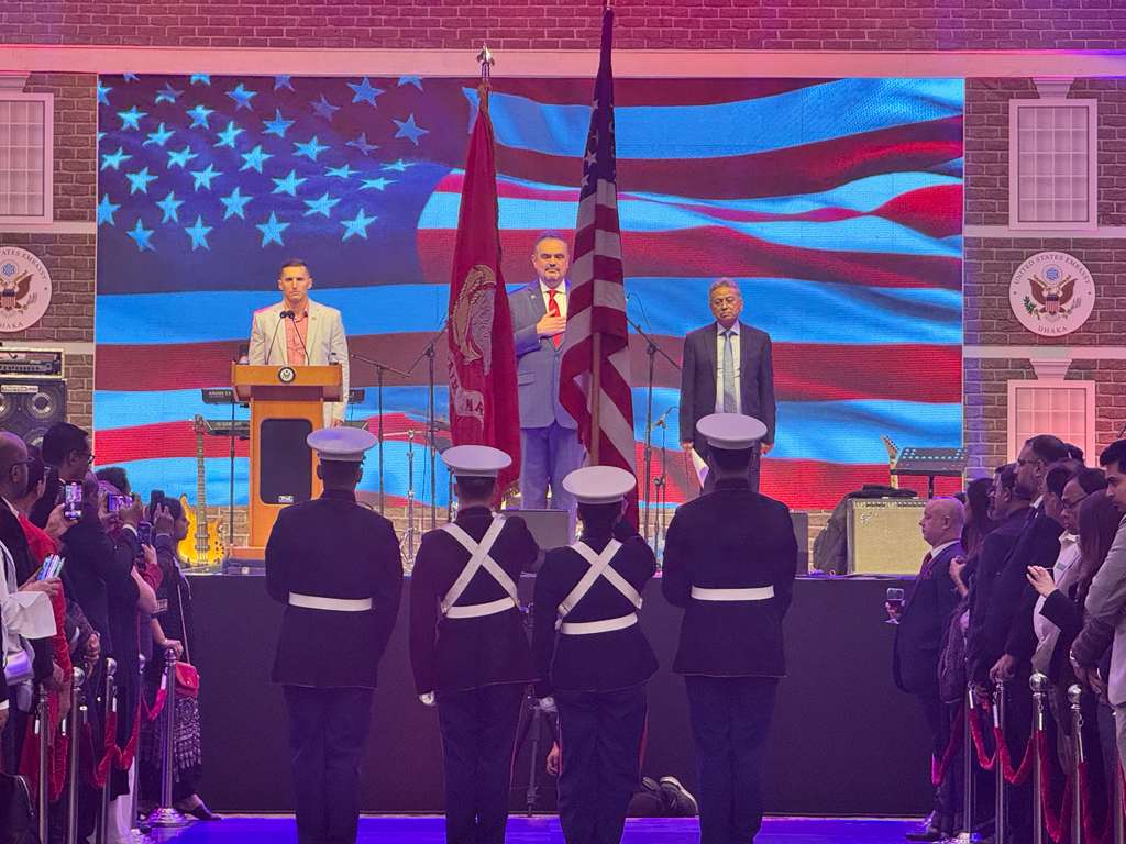 US vows deeper Dhaka ties at National Day celebration