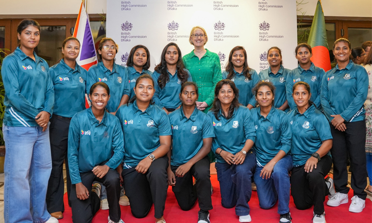 UK hosts Bangladesh women cricketers' World Cup send-off