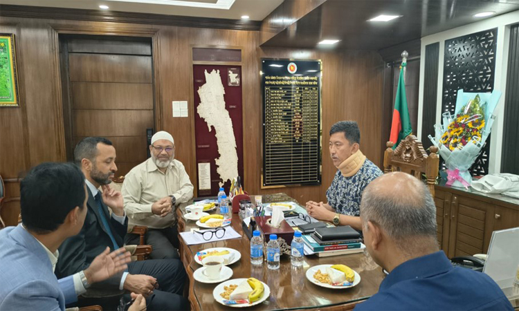 CHT Minister meets ILO delegation