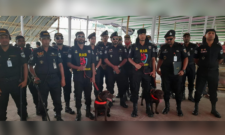 RAB deploys dog squads for Eid security in Chattogram