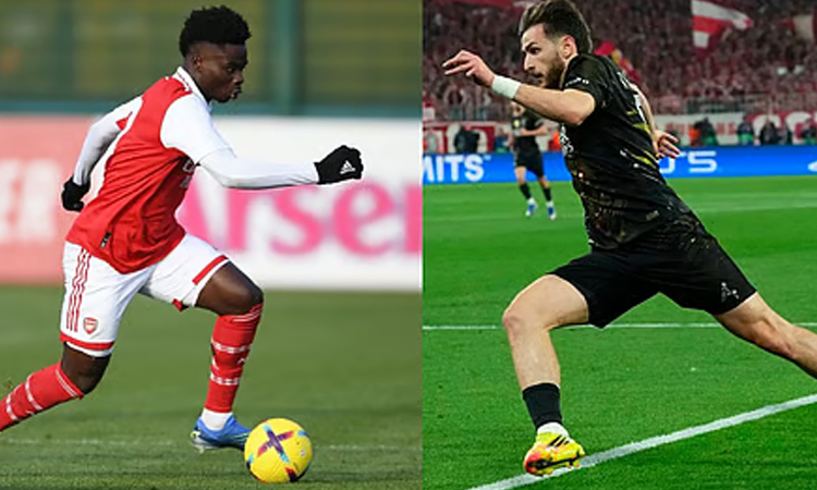 Wing kings Kvaratskhelia, Saka can decide Champions League final