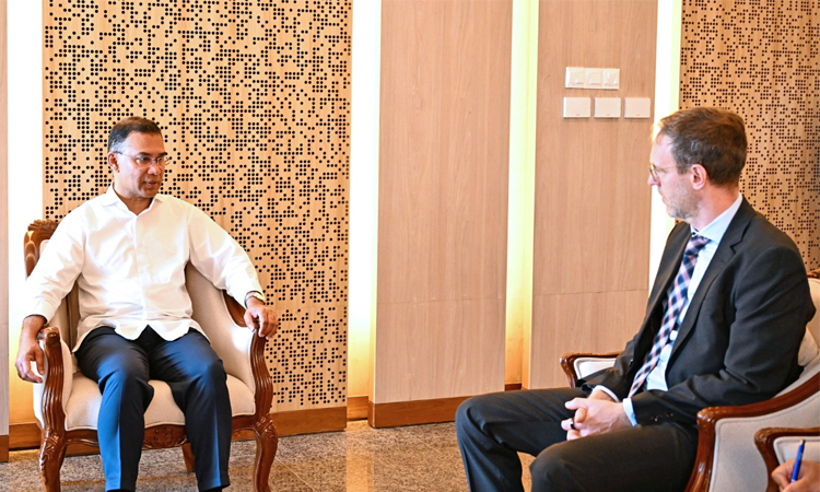 UNDP Resident Representative Stefan Liller calls on PM 