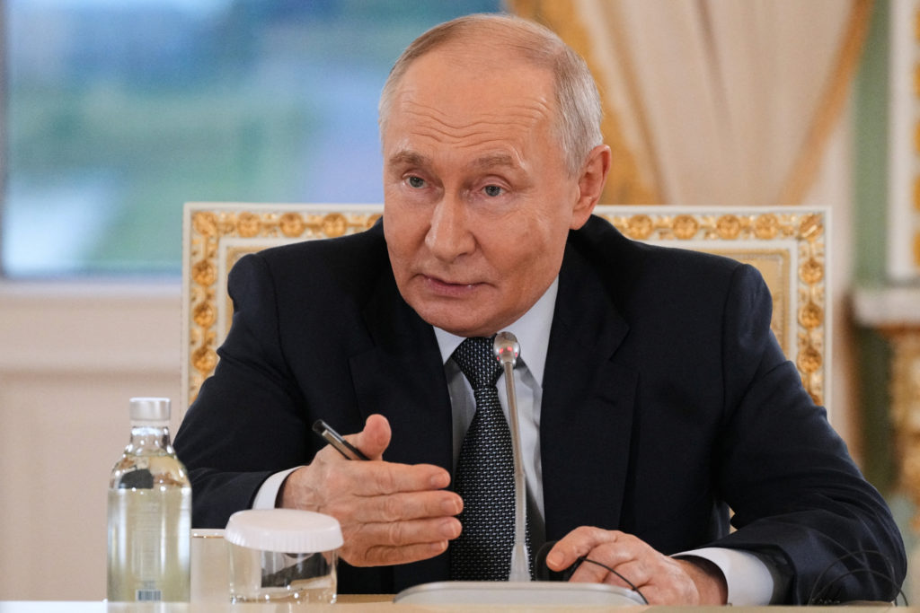 Putin says Ukraine war will end only when Russia's 'goals' met