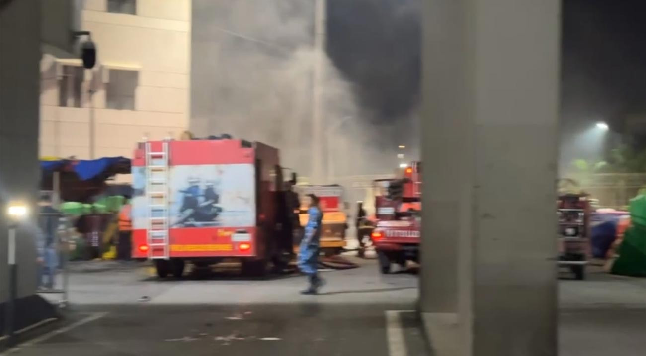 Firefighters contain blaze at HSIA cargo area