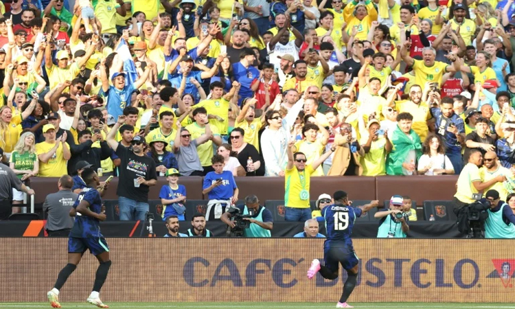 Brazil down Egypt 2-1 in World Cup warm-up