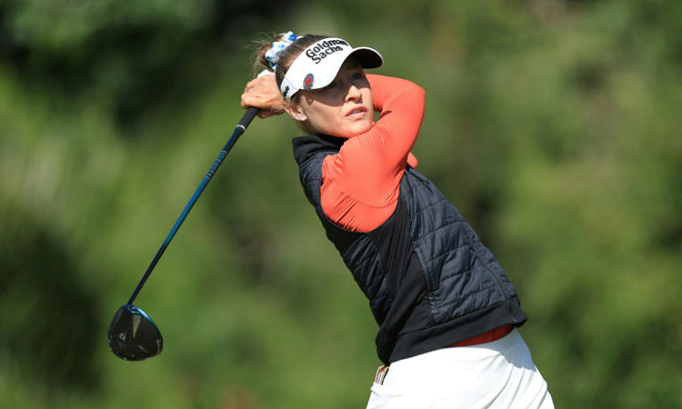 Top-ranked Korda shares US Women's Open lead with Kim Sei-young