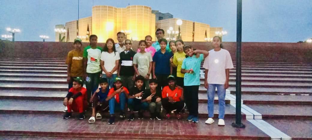 Yasser facilitates Parliament visit for Nandail women footballers