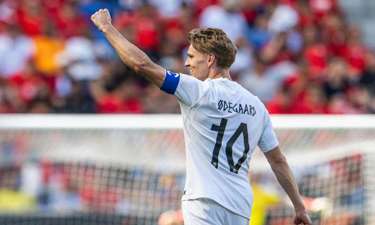 Odegaard on target as Norway draw with Morocco