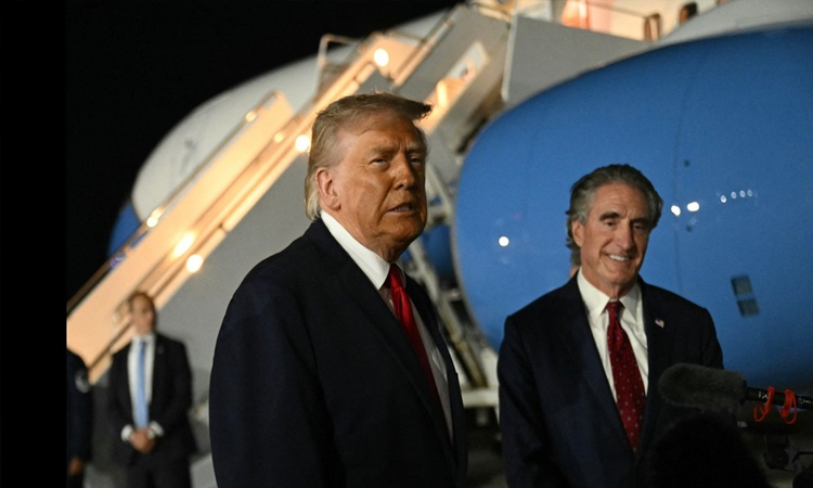 Trump says in 'final throes' of Middle East peace deal