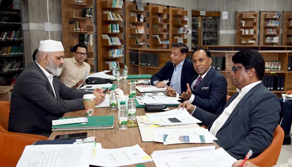 3rd meeting of 13th  Jatiya Sangsad library committee held