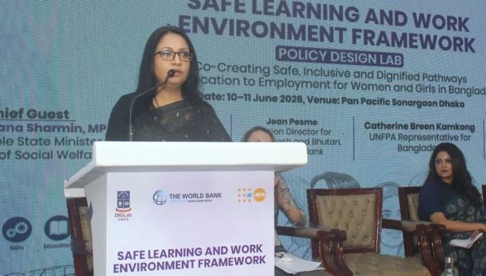 Farzana for coordinated efforts to protect women, children