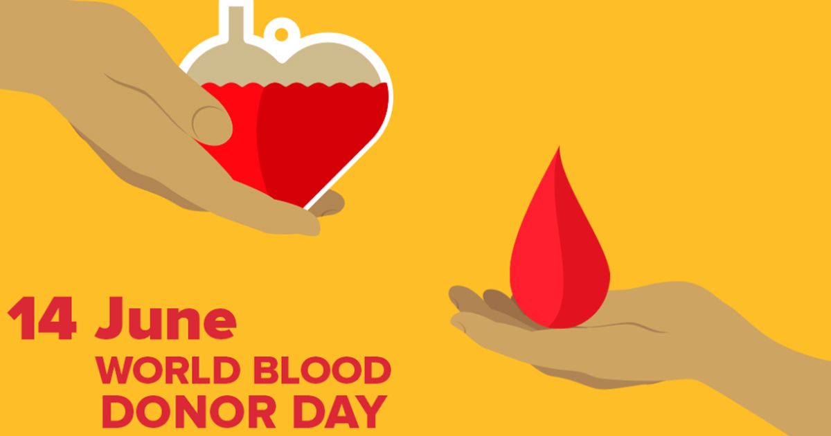 World Blood Donor Day tomorrow