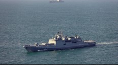 Russian warship fires 'warning shots' at UK yacht in Channel