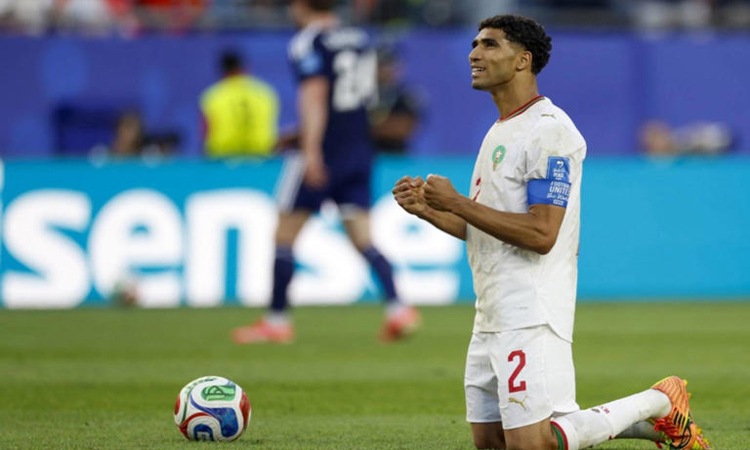 Hakimi 'calm' despite facing rape trial, says Morocco World Cup coach