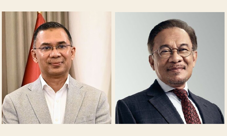 Tarique Rahman, Anwar Ibrahim hold one-to-one meeting 
