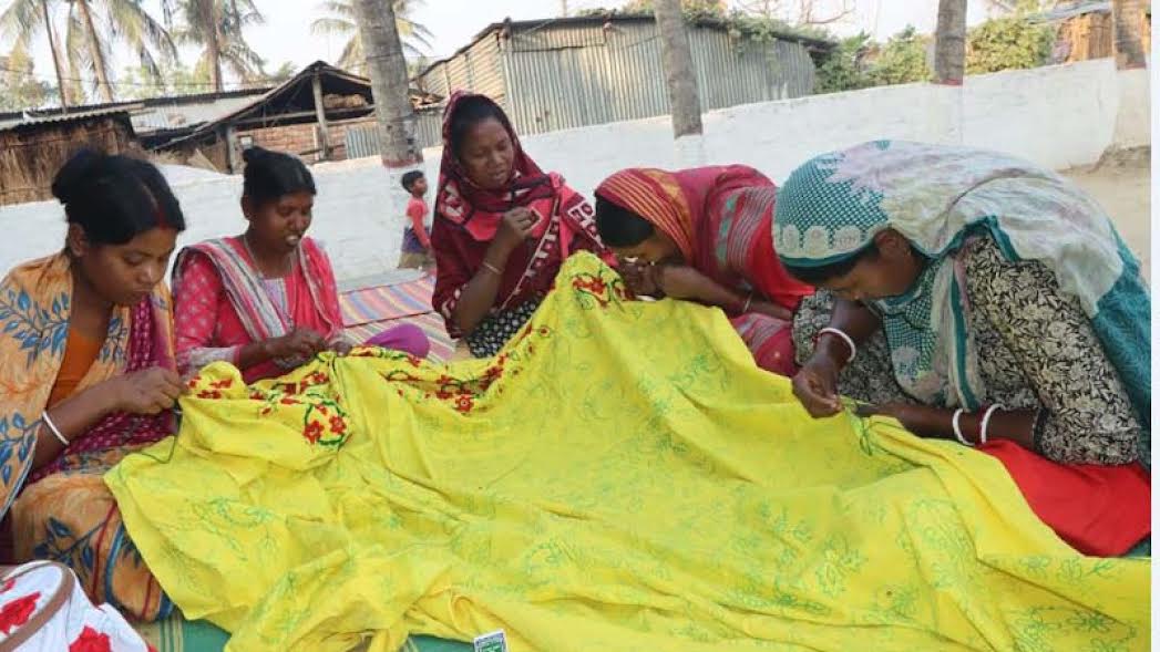 Every stitch in nakshi kantha threads story of self-reliance, education