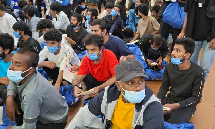 170 stranded Bangladeshis returns from Libya 