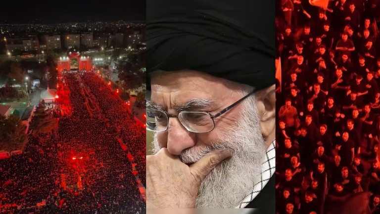 Thousands of Iranians attend Ashura ceremonies after war