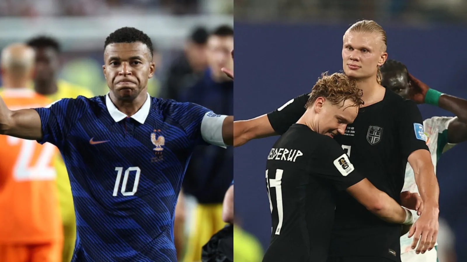Mbappe v Haaland as France face Norway in World Cup group decider