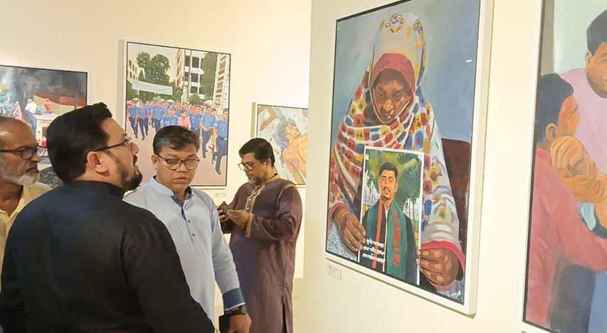 Young artists' works reflect Bangladesh's courage, sacrifice: Mir Helal