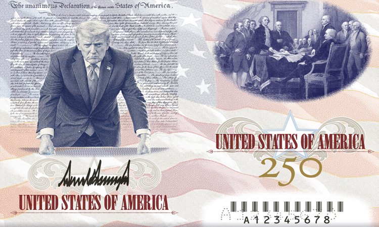 Trump unveils new US passport -- with picture of himself