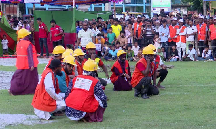 CPP holds cyclone preparedness drill in Bhola to raise mass awareness