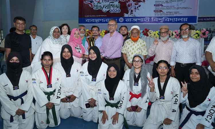 RU emerges as 1st Inter-University Taekwondo Champions