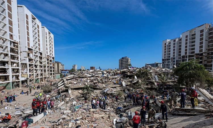 Strong aftershock felt in Caracas, days after devastating quakes