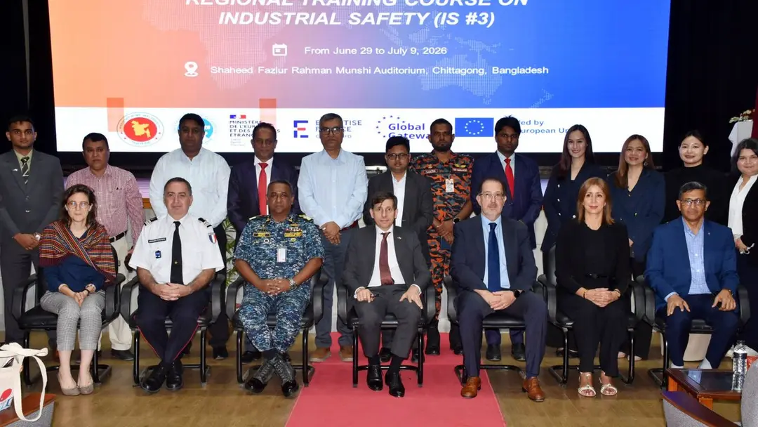 Int'l training on industrial safety begins at Ctg Port