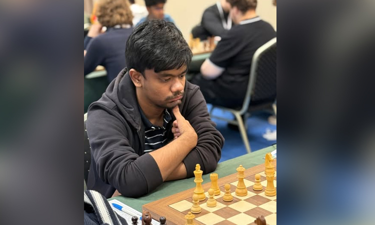 FM Zia beats his Serbian rival in 5th round 
