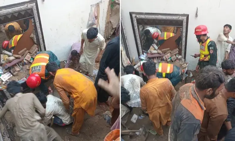 Roof collapse kills 14 children in Pakistan's Lahore: ambulance service