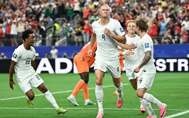 Haaland scores winner to send Norway into last-16 Brazil clash