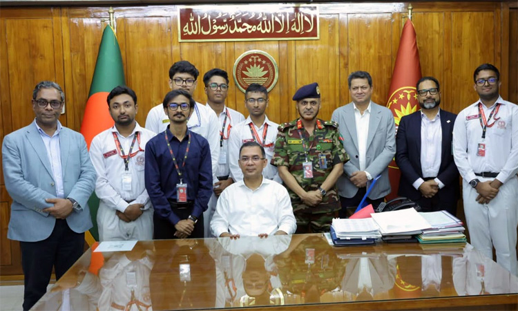 DRMC students meet PM before leaving for US to attend RoboSub 2026  