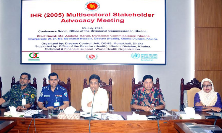 IHR multi-sectoral stakeholder advocacy meeting held in Khulna