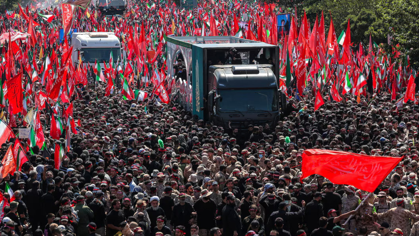 Iran to bury Khamenei in hometown as US ramps up strikes