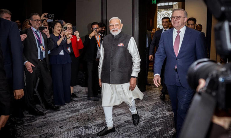 Modi eyes 'historic' chance to secure Australian uranium