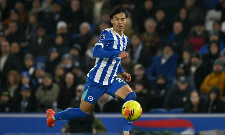 Japan winger Mitoma 'apologetic' after hitting cyclist with car