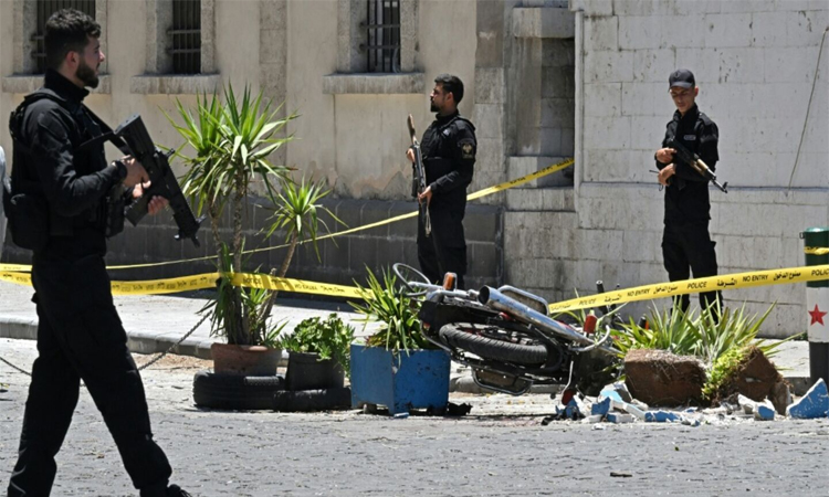 Syria authorities say captured IS-linked cell behind blasts