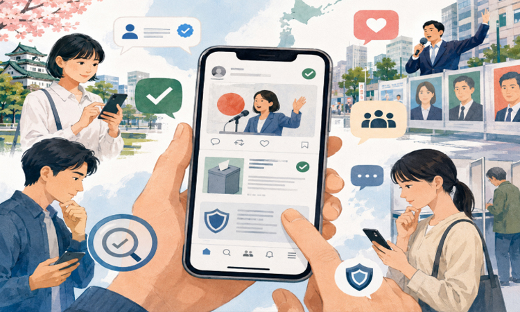 Japan tightens social media rules for elections
