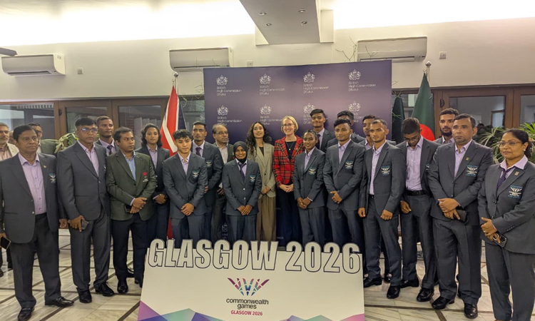UK HC hosts reception for Bangladesh contingent ahead of Glasgow Commonwealth Games